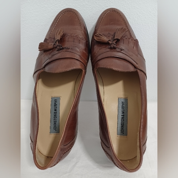 Johnston & Murphy  Men\'s Loafers Brown Leather Dress Shoes Size 11½m main image 10